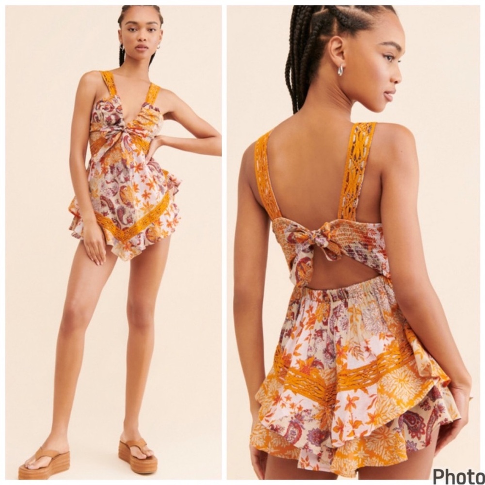 Free People Bali-oletta romper